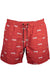 Karl Lagerfeld Beachwear Swimsuit Mens Bottom Red