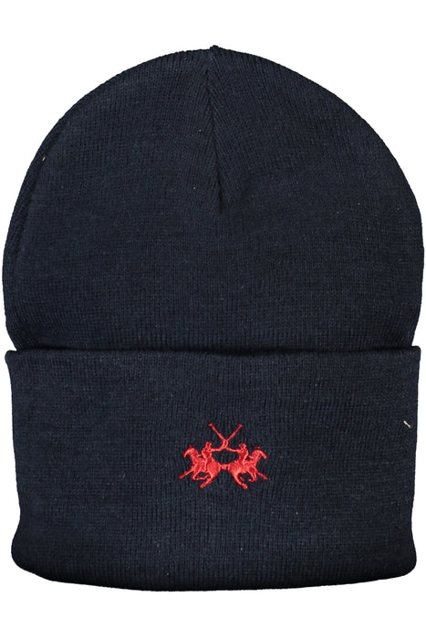 La Martina Blue Mens Beanie