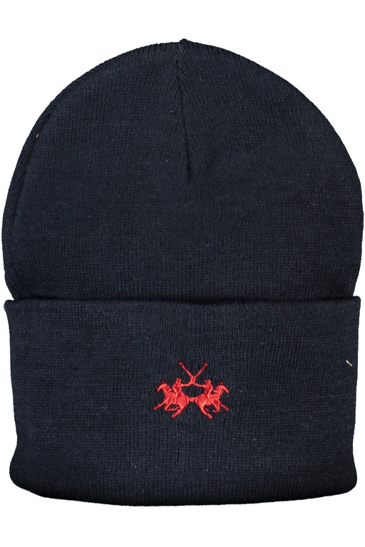 La Martina Blue Mens Beanie