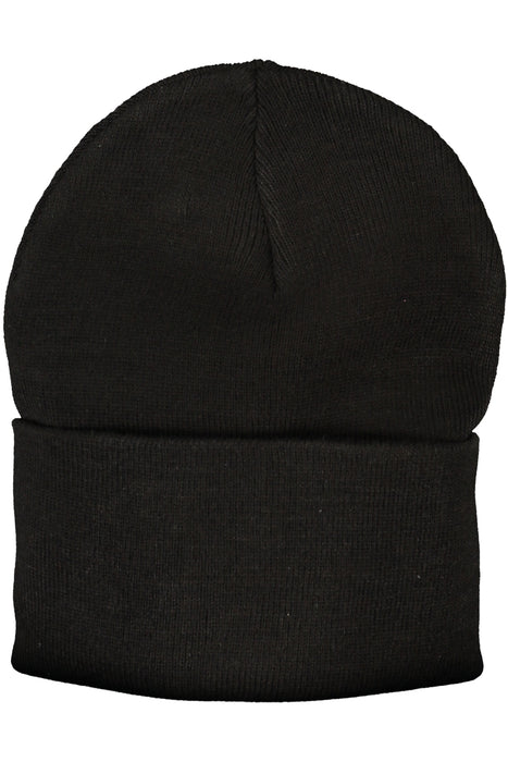 La Martina Black Mens Beanie
