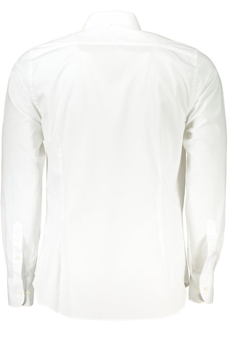 La Martina Mens White Long Sleeve Shirt