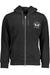 La Martina Mens Black Zipped Sweatshirt