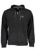 La Martina Mens Black Zip Sweatshirt