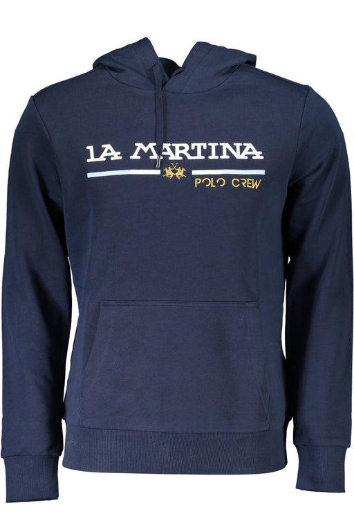 La Martina Blue Mens Sweatshirt Without Zip