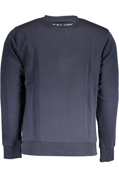 La Martina Blue Mens Sweatshirt Without Zip