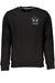 La Martina Black Mens Zipless Sweatshirt