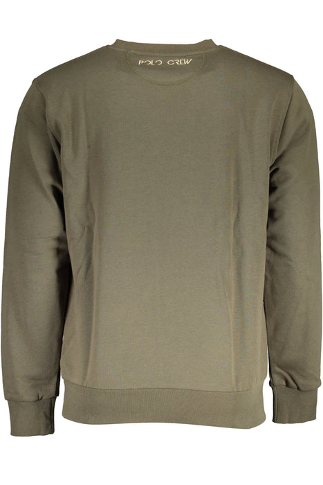 La Martina Sweatshirt Without Zip Green Man