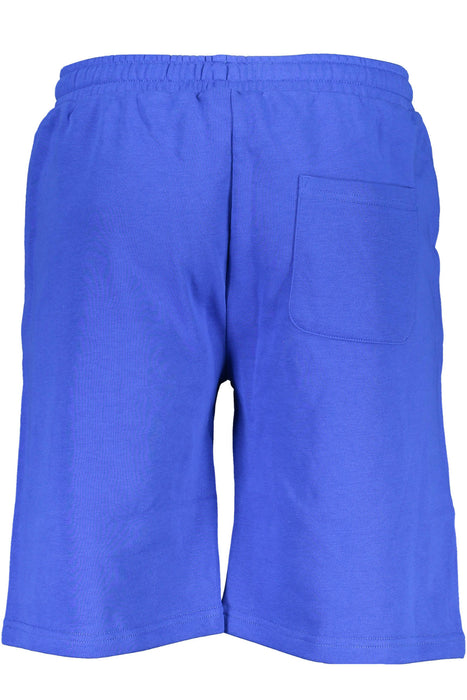 La Martina Blue Mens Bermuda Pants