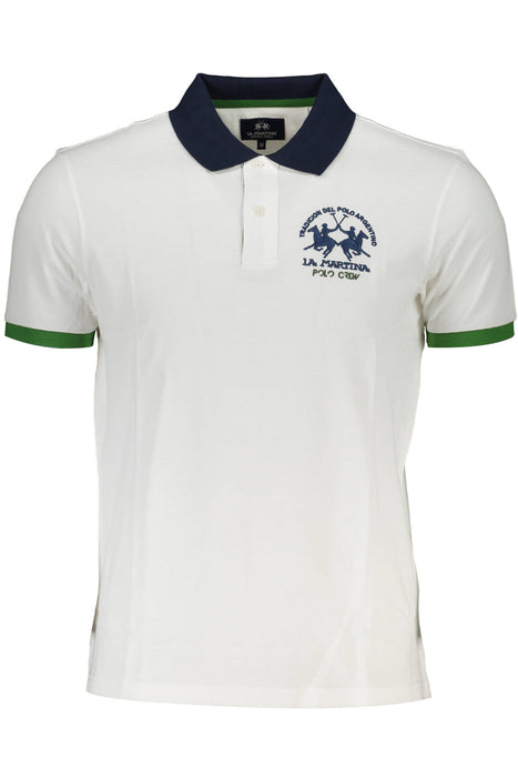 La Martina Polo Short Sleeve Man White