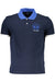La Martina Mens Short Sleeve Polo Blue