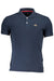 La Martina Mens Short Sleeved Polo Shirt Blue