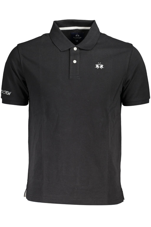 La Martina Polo Short Sleeve Man Black