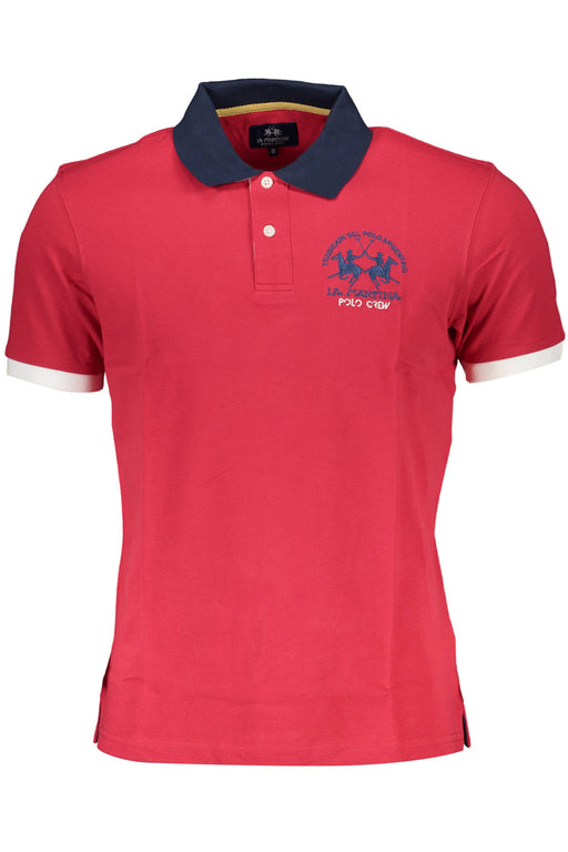 La Martina Polo Short Sleeve Man Red