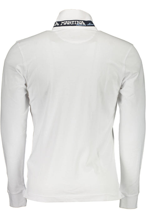 La Martina Polo Shirt Long Sleeves Man White