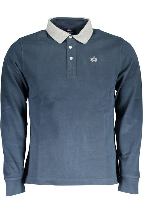 La Martina Polo Long Sleeve Man Blue