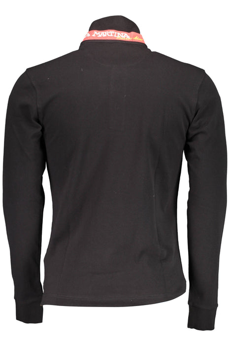 La Martina Polo Long Sleeve Man Black