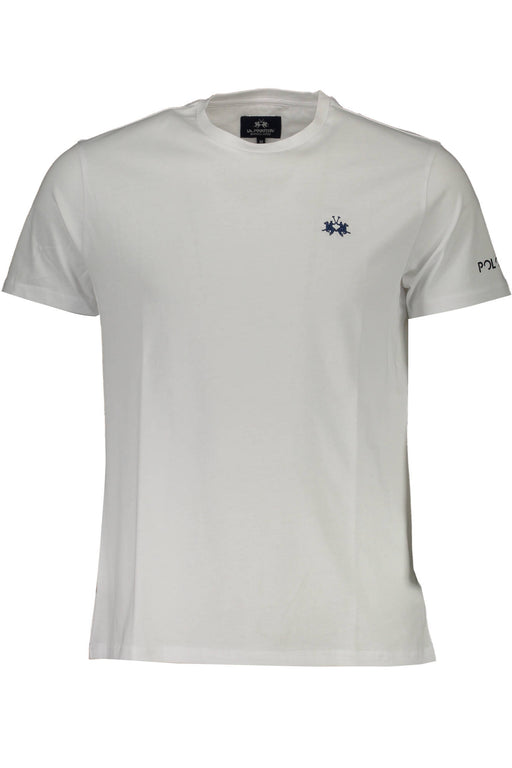 La Martina White Mens Short Sleeve T-Shirt