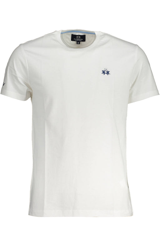 La Martina Mens Short Sleeve T-Shirt White