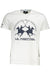 La Martina White Man Short Sleeve T-Shirt