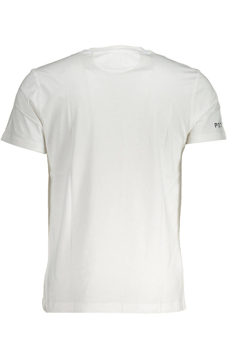 La Martina White Man Short Sleeve T-Shirt