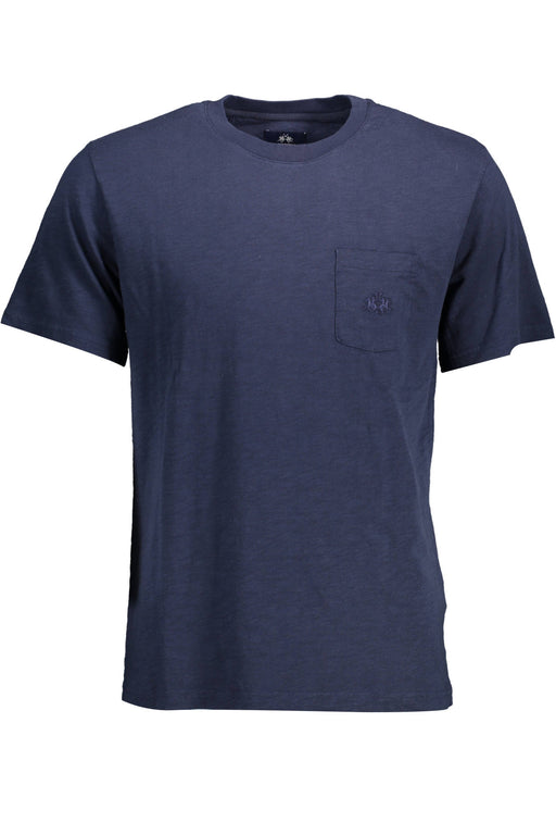 La Martina Mens Short Sleeve T-Shirt Blue