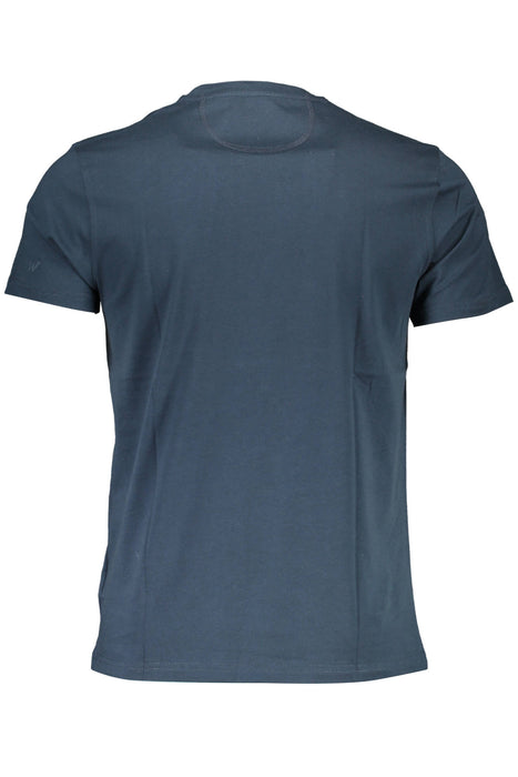 La Martina Mens Blue Short Sleeve T-Shirt