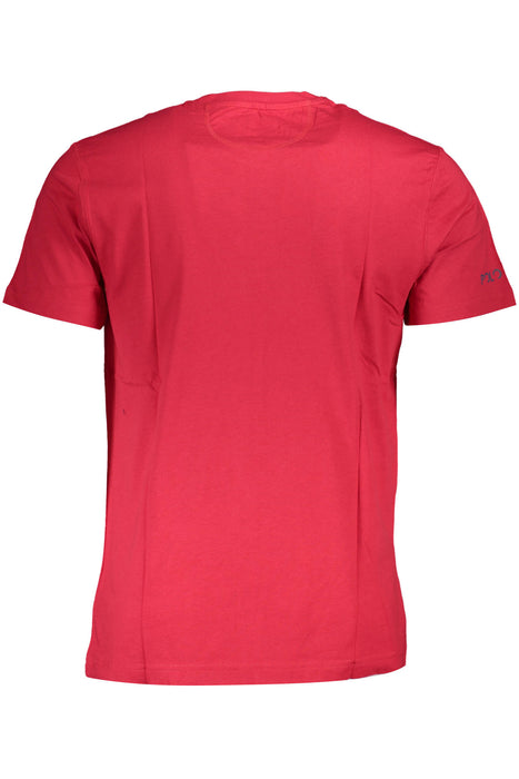 La Martina Mens Short Sleeve T-Shirt Red