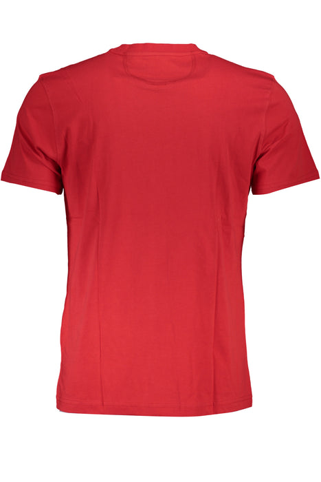 La Martina Mens Short Sleeve T-Shirt Red