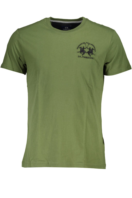 La Martina Mens Short Sleeve T-Shirt Green