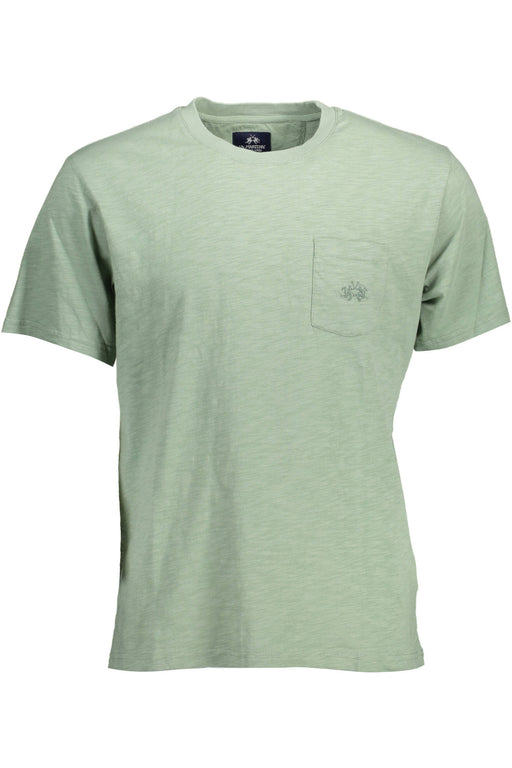 La Martina Mens Short Sleeve T-Shirt Green