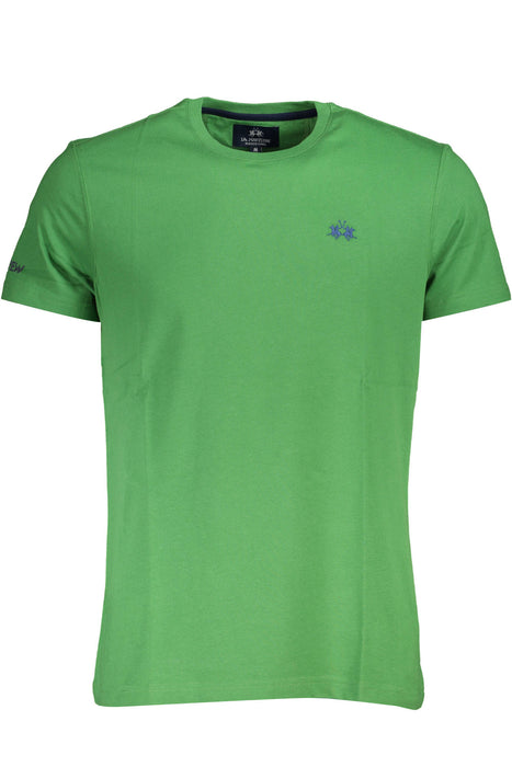 La Martina Mens Short Sleeve T-Shirt Green
