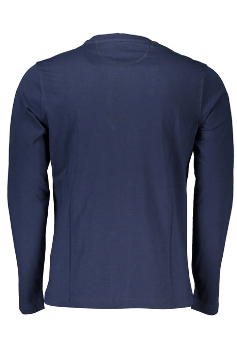 La Martina Mens Long Sleeve T-Shirt Blue