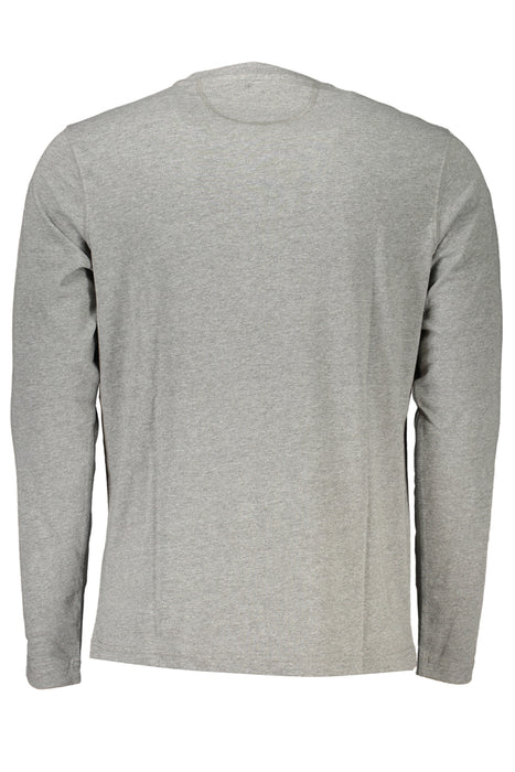 La Martina Mens Long Sleeve T-Shirt Gray
