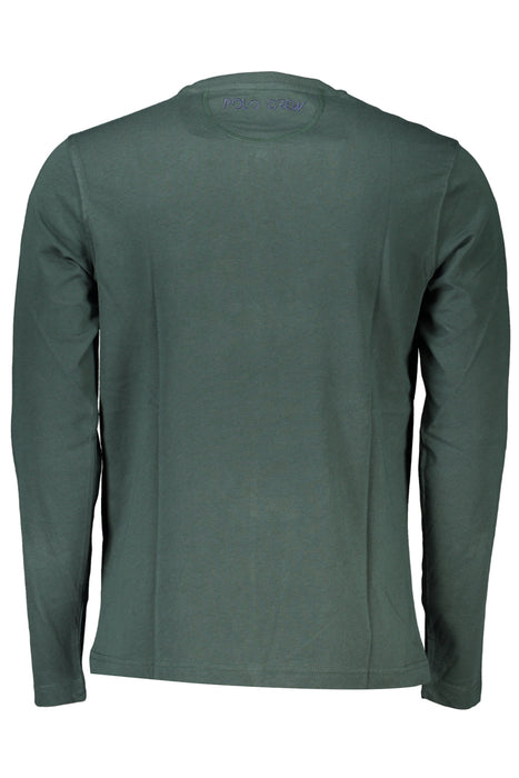 La Martina Green Mens Long Sleeve T-Shirt