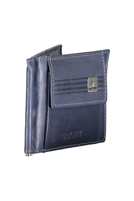 Lancetti Mens Wallet Blue