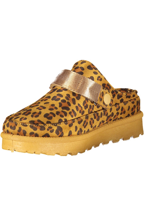 Laura Biagiotti Womens Winter Clog Footwear, Brown