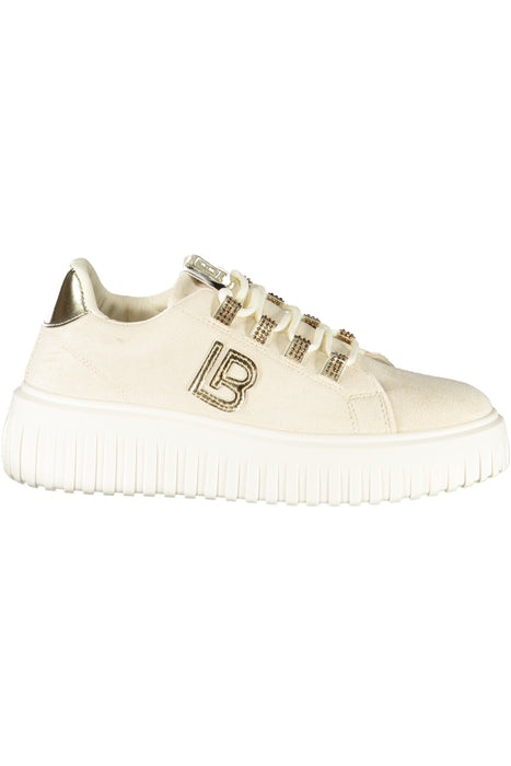 Laura Biagiotti Womens Beige Sports Shoes