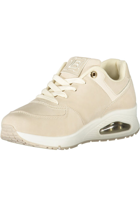 Laura Biagiotti Womens Beige Sports Shoes