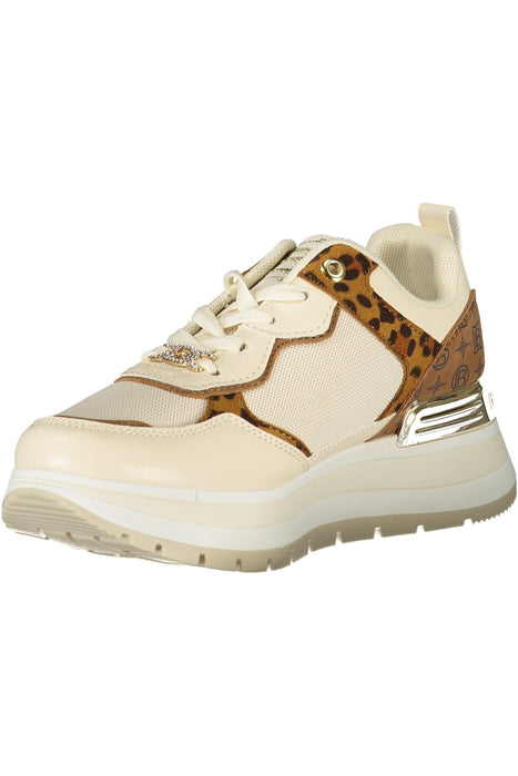 Laura Biagiotti Womens Beige Sports Shoes
