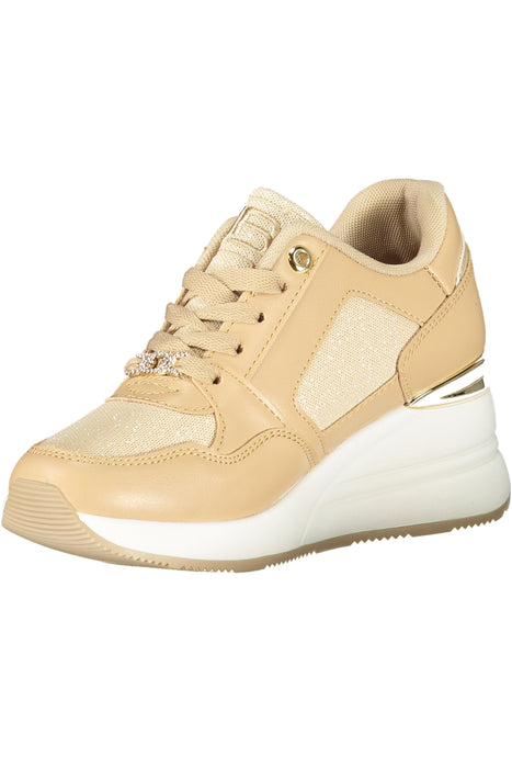 Laura Biagiotti Womens Beige Sports Shoes
