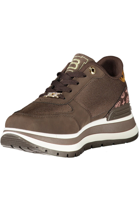 Laura Biagiotti Womens Brown Sports Shoes