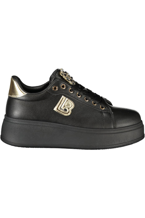 Laura Biagiotti Womens Black Sports Shoes