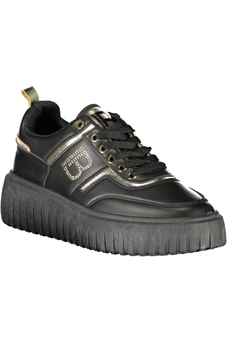 Laura Biagiotti Womens Black Sports Shoes