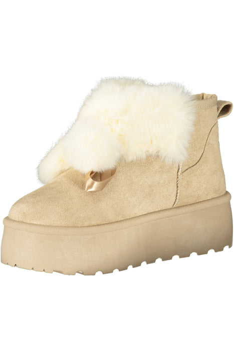 Laura Biagiotti Womens Beige Boots