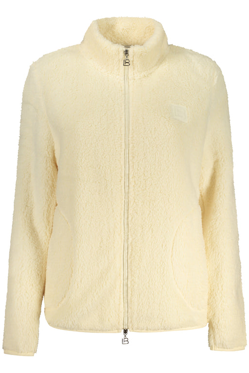 Laura Biagiotti Womens Beige Zip-Up Sweatshirt