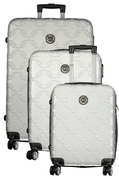 Laura Biagiotti Large Trolley Women Silver