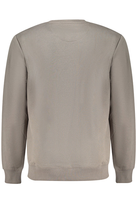 Lee Mens Zip-Up Sweatshirt Grey