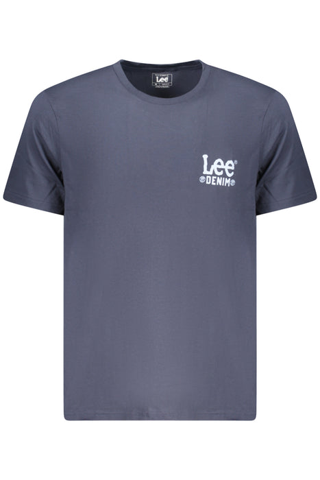 Lee Mens Short Sleeve T-Shirt Blue