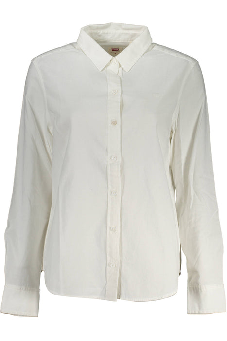 Levis Long Sleeve Shirt Women White