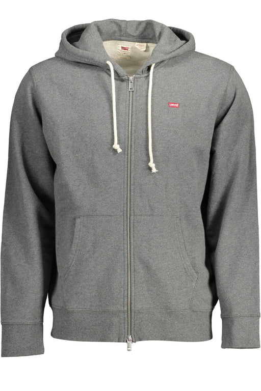 Levis Sweatshirt With Zip Man Gray